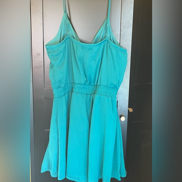 Trixxi Teal Romper - Picture 2 of 6